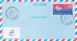 1989--Aérogramme Bicentenaire Révolution Française (Folon)..cachet AUXERRE -89  Daté 1er Janvier 1989--(01-01-1989-) - Aerogramme