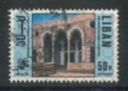 LEBANON. 1978, LEBANESE DOMESTIC ARCHITECTURE STAMP SURCHARG, SG # 1244, USED. - Lebanon