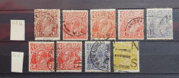 11 - 23  // Australia - Australie - Lot De Timbres - Old Stamps - Oblitérés