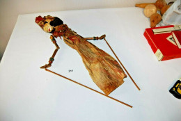 C245 Ancienne Marionnette - Style Indienne - Orientale - Bois - Jouet 2 - Puppets