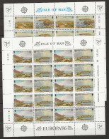 1986 MNH Isle Of Man Sheets, Postfris** - 1986