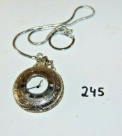 C245 Ancienne Montre à Gousset De Femme - De Style-- Travaillé - Relojes De Bolsillo