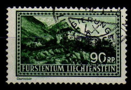 Liechtenstein - (1934-35) - Service  90 R. Chateau De Gutenberg Surcharge - Oblit - Oficial