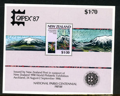 New Zealand 1987 Souvenir Sheet - Neufs