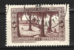 ALGERIE. N°110 Oblitéré De 1936-7. Un Marabout à Touggourt. - Oblitérés