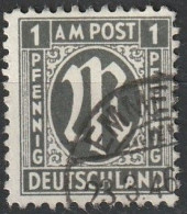 Bizone 1945 // 16 O Deutscher Druck - Gebraucht