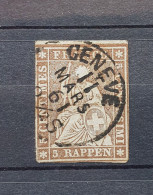 11 - 23  //  Schweiz - Suisse N° 22G - Signé Marchand - Gebraucht