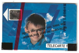 Telecarte F102A Visage D'enfant 120 Unités NSB SC5 - 1989