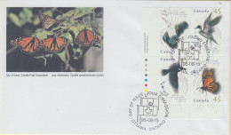 Canada 1995 Migratory Wildlife 4v FDC (CN173) - 1991-2000