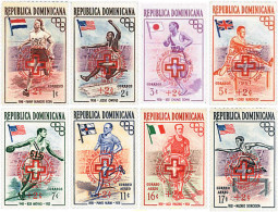 84041 MNH DOMINICANA 1957 ASISTENCIA REFUGIADOS HUNGAROS - Dominicaine (République)
