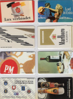 Tabak 8 TK K053,217,220,285,458,703,837,876 ** 350€ Getränke Weiß-Bier Wein Zigaretten Lord TC Tabacos Telecards Germany - Lebensmittel