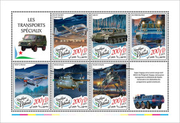 Djibouti 2023, Transport, Truck, Helicopters, Plane, Police, 6val In BF - Trucks