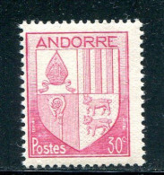 ANDORRE- Y&T N°94- Neuf Sans Charnière ** - Neufs