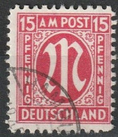 Bizone 1945 // 24 O Deutscher Druck - Gebraucht