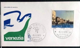 ITALIA - FDC - VENETIA - ANNO 1973 - SALVIAMO VENEZIA - ROMA FILATELICO - FDC