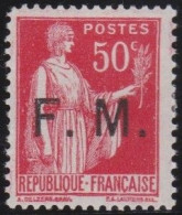 France  .  Y&T   .     FM  7   .   *       .    Neuf Avec Gomme - Military Postage Stamps