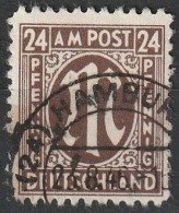 Bizone 1945 // 27 O Deutscher Druck - Gebraucht