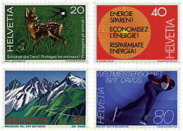 59024 MNH SUIZA 1976 ALPES SUIZOS - Neufs