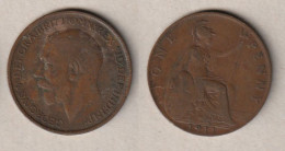 01938) Grossbritannien, 1 Penny 1911, George V - Autres & Non Classés