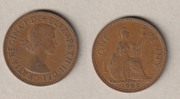 01930) Grossbritannien, 1 Penny 1962, Elisabeth II - Sonstige & Ohne Zuordnung