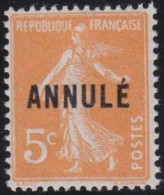 France  .  Y&T   .     158  CI-1  .  ANNULÉ  .   **      .    Neuf Avec Gomme Et SANS Charnière - Neufs