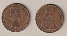 01928) Grossbritannien, 1 Penny 1967, Elisabeth II - Andere & Zonder Classificatie