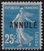 France  .  Y&T   .     140  CI-4  .  ANNULÉ  .   **      .    Neuf Avec Gomme Et SANS Charnière - Neufs