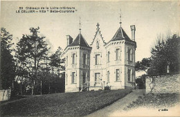 - Loire Atlantique -ref-C505- Le Cellier - Villa " Belle Couronne " - Château - Châteaux De La Loire Inférieure N° 99 - - Le Cellier