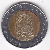 San Marino , 500 Lire 1988 , Fortification, Bimétallique,  KM# 226, Neuve UNC - Saint-Marin