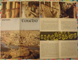Tolède Toledo Espagne Espana. Plan Touristique. Carte Dépliant Tourisme Vers 1950 (en Espagnol) - Unclassified