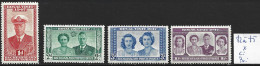 BECHUANALAND 82 à 85 * Côte 1.10 € - 1885-1964 Protectoraat Van Bechuanaland