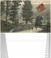 88 CORNIMONT. Le Chemin Du Droit. Timbrée En 1910 Mais Verso Vierge - Cornimont