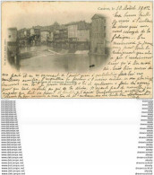 81 CASTRES. Chaussée Rive Gauche De L'Agout 1902 - Castres