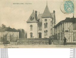 (D) 52 MONTIER-EN-DER. Villa Pichot Avec Villageois 1905 - Montier-en-Der