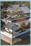 Aerial View Of The Southeast Corner Turret And The Ninomaru Palace - Nijyo Castle - Kyoto - Kyoto