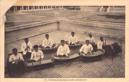 CAMBODGE - L'orchestre Des Danses Royales Cambodgiennes - Carte Postale Ancienne - Kambodscha