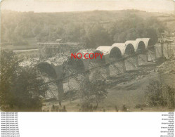 RARE Photo Cpa Vierge 25 CLERON. Construction Pont Chemin De Fer Ligne Amathay Vesigneux (21) - Monthureux Sur Saone