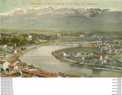 38  PANORAMA Vu De La TRONCHE Sur La Chaine De BELLEDONNE 1907 (21) - La Tronche