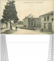 51 COURTISOLS. Place Saint Julien 1915 - Courtisols