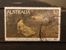 FRANCOBOLLI STAMPS AUSTRALIA AUSTRALIAN 1981 USED SERIE DIPINTI PAINT PAINTINGS OBLITERE' - Gebraucht