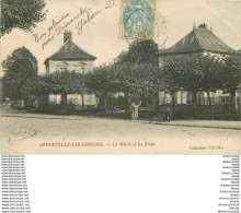 95 ARNOUVILLE-LES-GONESSE GONESSES. La Mairie Et Les Ecoles 1904 - Arnouville Les Gonesses