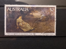 FRANCOBOLLI STAMPS AUSTRALIA AUSTRALIAN 1981 USED SERIE DIPINTI PAINT PAINTINGS OBLITERE' - Oblitérés