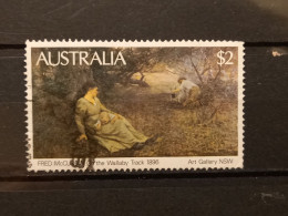 FRANCOBOLLI STAMPS AUSTRALIA AUSTRALIAN 1981 USED SERIE DIPINTI PAINT PAINTINGS OBLITERE' - Used Stamps