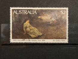 FRANCOBOLLI STAMPS AUSTRALIA AUSTRALIAN 1981 USED SERIE DIPINTI PAINT PAINTINGS OBLITERE' - Oblitérés