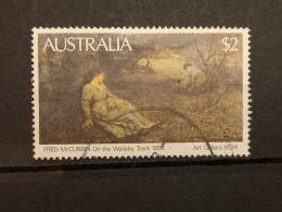 FRANCOBOLLI STAMPS AUSTRALIA AUSTRALIAN 1981 USED SERIE DIPINTI PAINT PAINTINGS OBLITERE' - Gebraucht