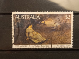 FRANCOBOLLI STAMPS AUSTRALIA AUSTRALIAN 1981 USED SERIE DIPINTI PAINT PAINTINGS OBLITERE' - Oblitérés