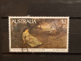 FRANCOBOLLI STAMPS AUSTRALIA AUSTRALIAN 1981 USED SERIE DIPINTI PAINT PAINTINGS OBLITERE' - Oblitérés