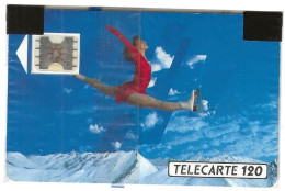 Telecarte F145 Patineuse 1 - 120 Unités NSB SC4 Ab - 1991