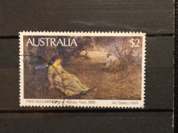 FRANCOBOLLI STAMPS AUSTRALIA AUSTRALIAN 1981 USED SERIE DIPINTI PAINT PAINTINGS OBLITERE' - Oblitérés