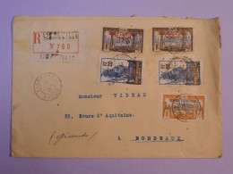 U26 GABON AEF LETTRE  PURE ARCHIVE DECOUVERTE  1931 LIBREVILLE A BORDEAUX FRANCE+  +AFF. INTERESSANT++++ - Covers & Documents